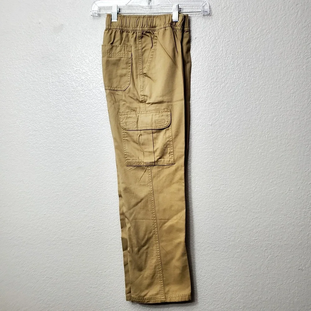 NWT ◇ The Children's Place ◇ Boy's Pull On Cargo Khaki Pants Flax Tan ◇ Size 10‎